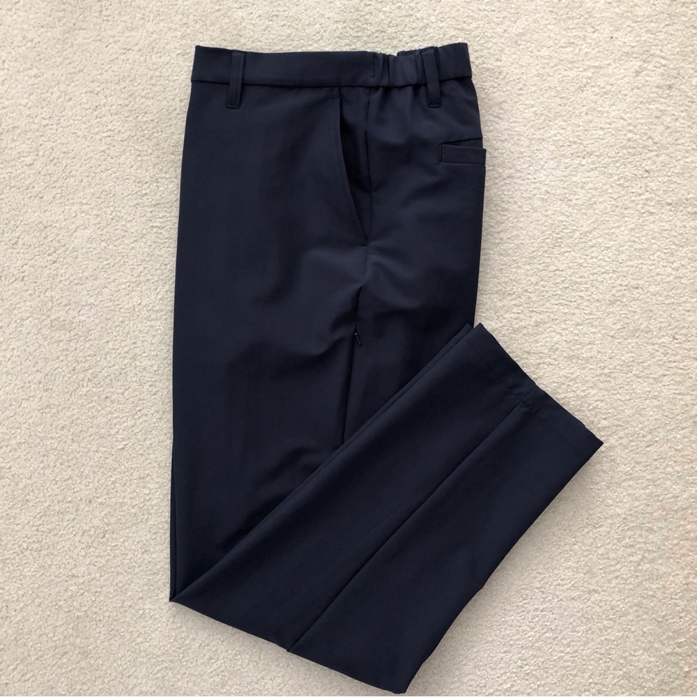 Men's Casual Pants In Navy Blue - Picture 7 of 9